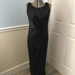 Calvin Klein Black Evening Gown